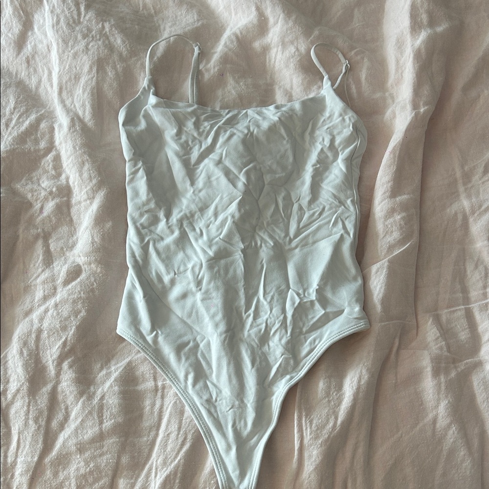 Babaton White Bodysuit